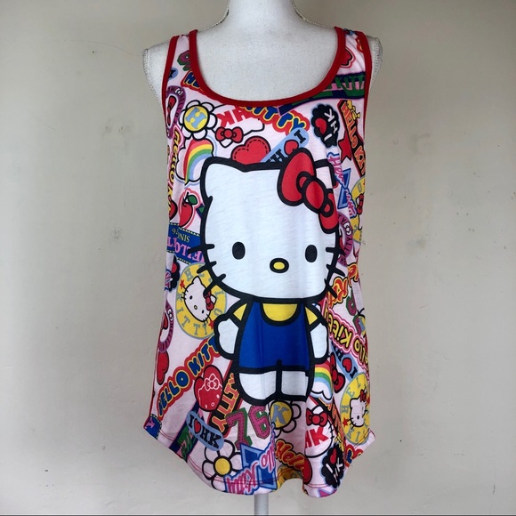 Hello Kitty Tops - Hello Kitty Tank Top Size XL